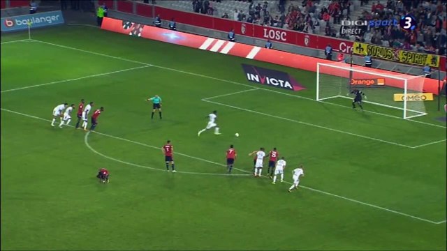 2-2 Adama Niane Penalty Goal France Ligue 1 - 14.10.2017 Lille OSC 2-2 Troyes AC