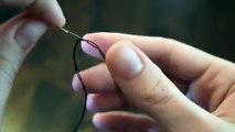 Cross Stitch Basics - Threading your needle and starting to sew