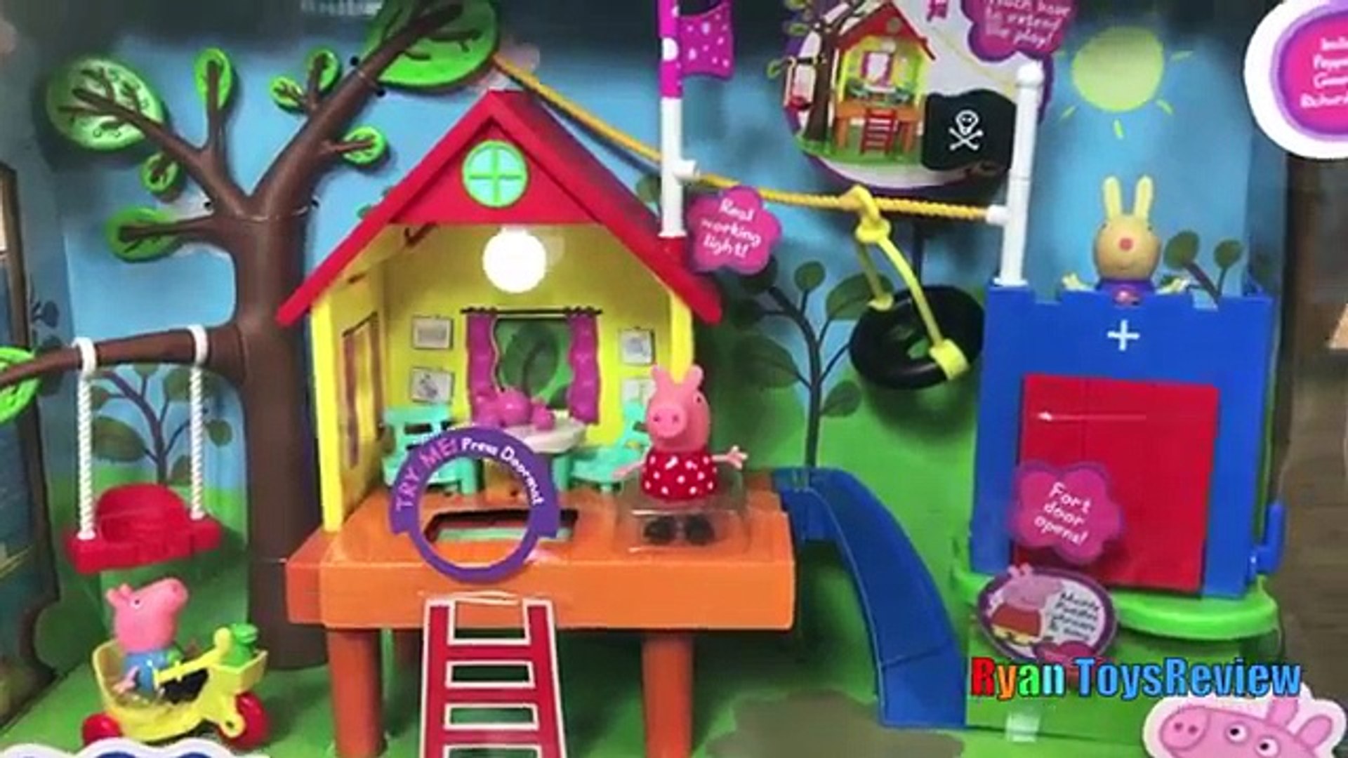 ryan toy review peppa pig