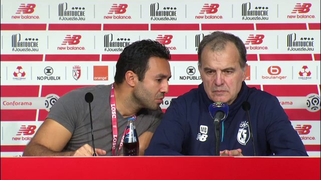 Revivez l'intégralité de la conf’ de Marcelo Bielsa après LOSC - ESTAC Troyes