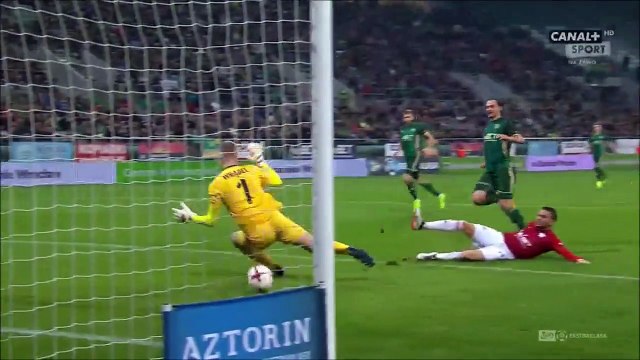 All Goals Poland Ekstraklasa - 14.10.2017 Slask Wroclaw 0-2 Wisla Krakow