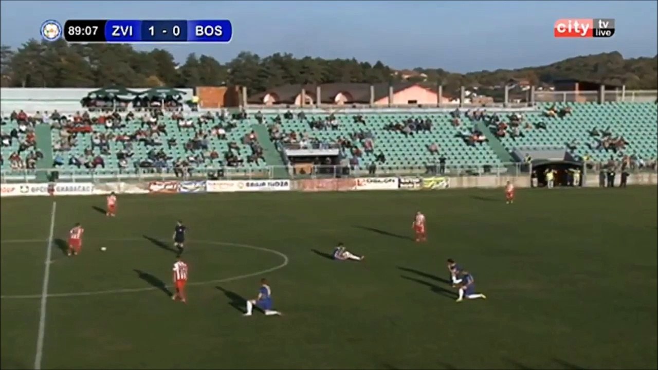 Crazy Players Decide To Sit Down And Concede Two Goals In Sign Of Protest in Bosnia!
