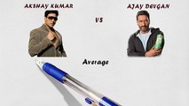 Akshay Kumar Vs Ajay Devgan Comparison