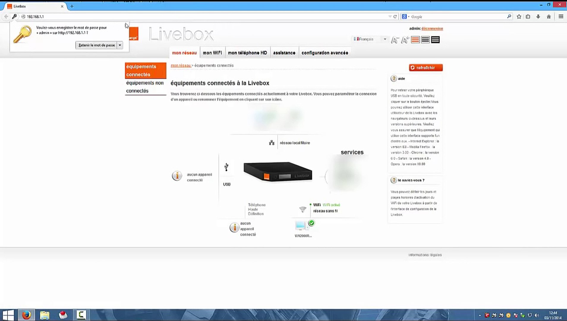 Comment Changer Le Mot De Passe Du Wifi Orange Modifier Clé Wifi Livebox Orange - Vidéo Dailymotion