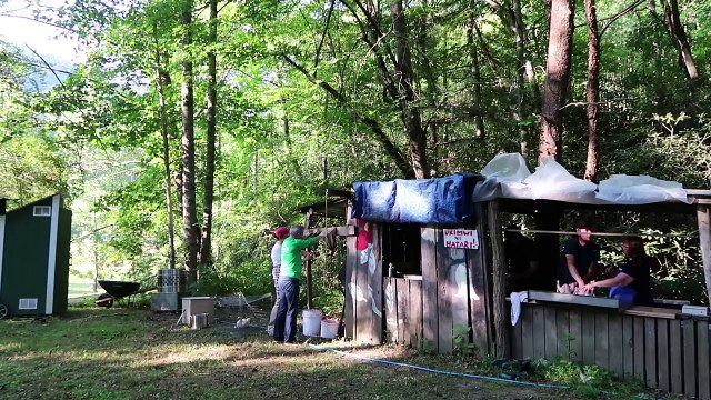 Butchering A Years Worth of Chickens (In One Morning).