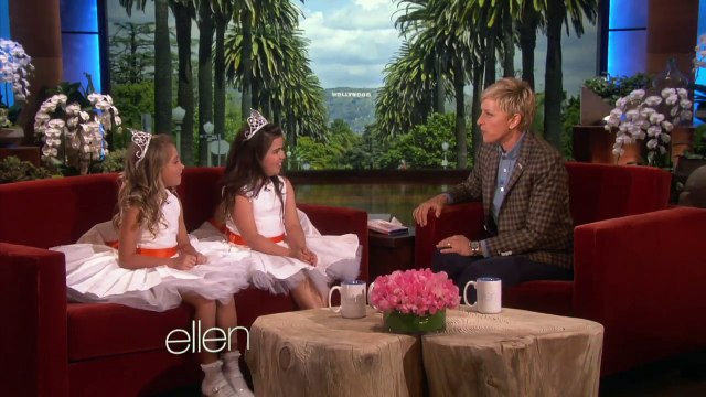 Sophia Grace & Rosie Return to Ellen!