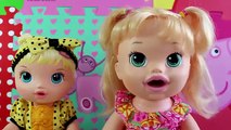 Baby Alive Sophia doentinha come muitas comidinhas e amor!