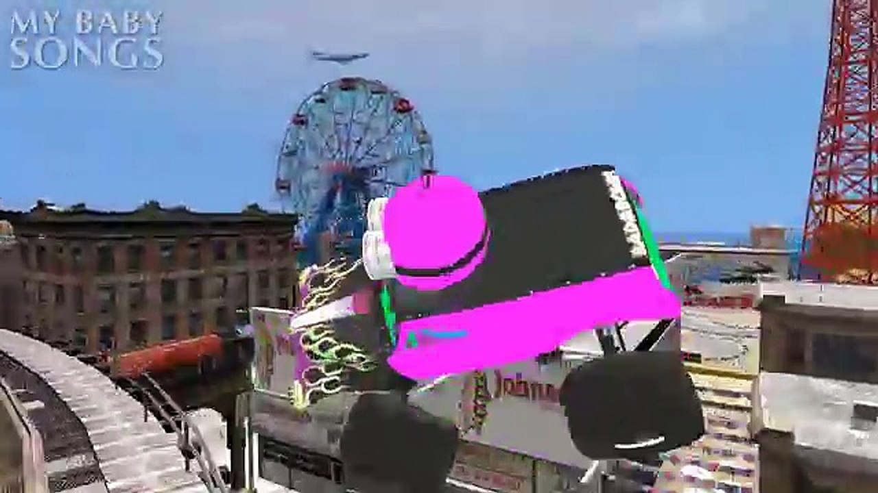 Minions COLORS & Monster Trucks Children Nursery Rhymes