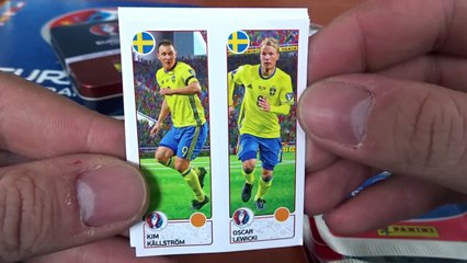 PUSZKA KOLEKCJONERA * NAKLEJKI / STICKERS W PUSZCE * PANINI UEFA EURO 2016 *