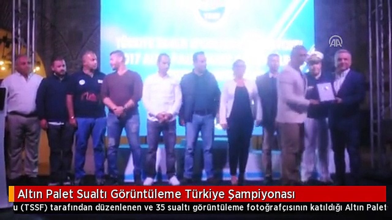Altın Palet Sualtı Görüntüleme Türkiye Şampiyonası