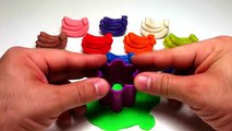 Learn Colours with Play Doh Banana mold for Kids Baby - Aprende los colores en Ingles con plastilina