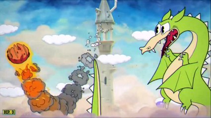 Cuphead - Xbox One - Boss Fight - Grim Matchstick in Fiery Frolic - Regular - Perfect Score