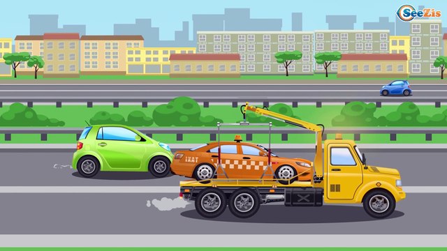 Кран и Грузовик Мультики про МАШИНКИ Развивающие мультфильмы для детей