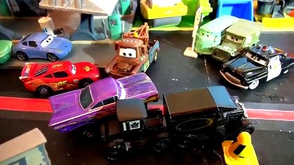 Disney Pixar Cars TORNADO Destorys Radiator Springs