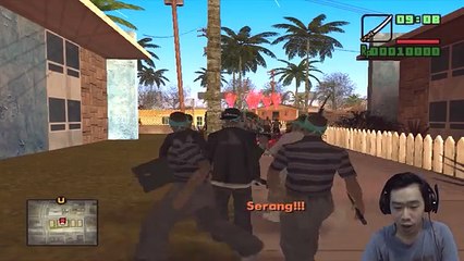 GILA ANAK SMA TAWURANNYA BEGINI LOH...!? - GTA Extreme Indonesia DYOM #1