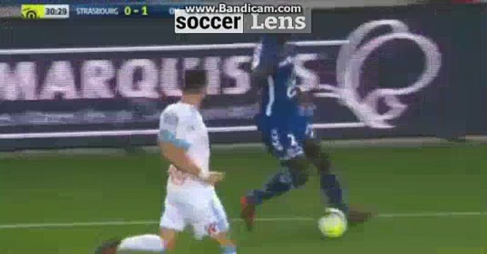 Jean-Eudes Aholou GOAL HD - Strasbourg 1-1 Marseille 15/10/2017 HD