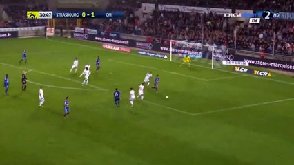 Strasbourg 1-1 Marseille : Buts Jean-Eudes Aholou