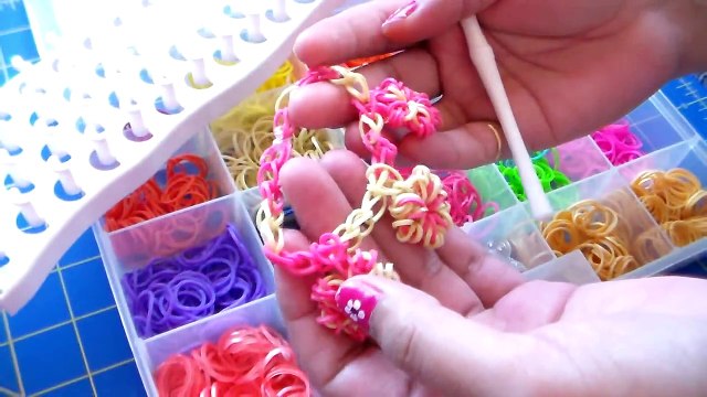 Pulsera De Gomitas En Forma De Estrella :Como Hacer Pulsera sin telar