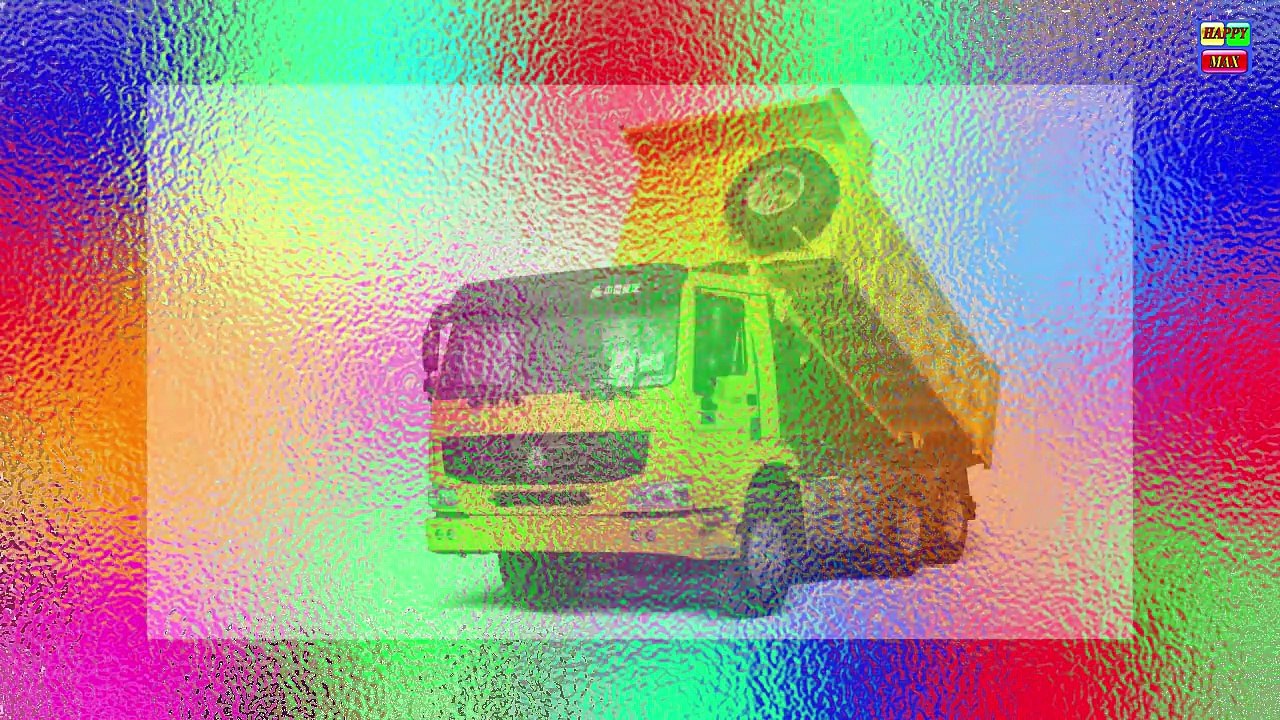 Learning Videos Cars for Kids Transportation sounds Bulldozer, Taxi, Dump Truck, Spaceship