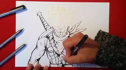 Drawing Future Trunks - New Transformation | Dragonball Super | TolgArt