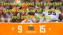 Tennessee lost yet another game because of terrible red zone offense