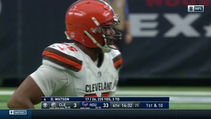 Watson evades Garrett's clutches, gets pass off just in time
