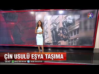 Çin usulü eşya taşıma olan Beyaz eşyalara oldu