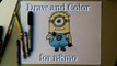 How To Draw A Minion (Despicable Me) Subscriber Request Easy Drawing Lesson
