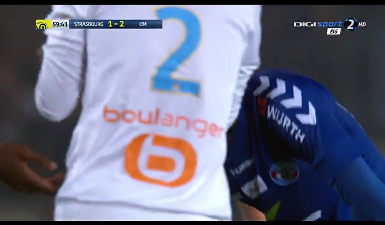 Bakary Kone Goal HD - Strasbourg 2-2 Marseille - 15.10.2017