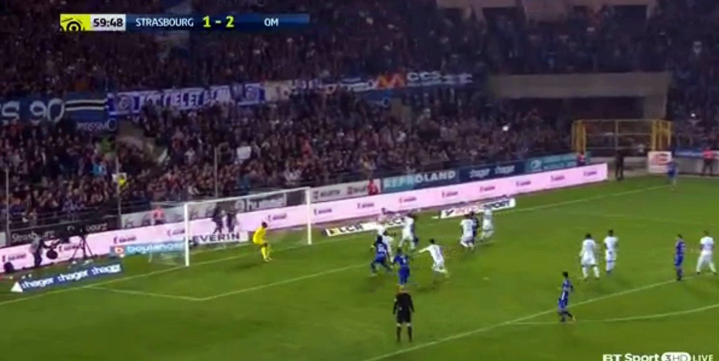 Bakary Kone Goal HD - Strasbourg	2-2	Marseille 15.10.2017