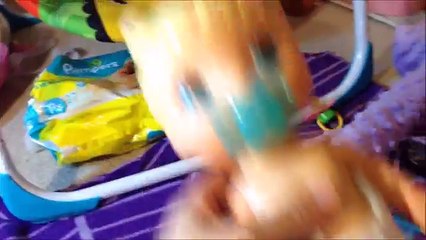 Baby Alive Kitty SICK with Fever! Isa BARFS all her baby food!