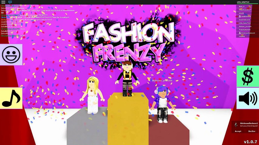 Little Kelly Is A Runway Model Roblox Fashion Frenzy 影片 Dailymotion - littlelizardgaming roblox