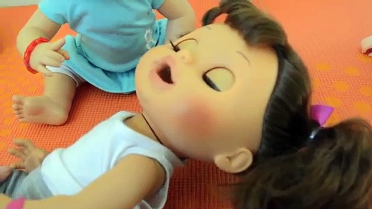 Baby Alive Exercise Class! - Molly Teaches How To Get In Shape! - baby go bye bye