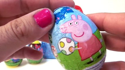Huevos Sorpresa de Peppa Pig más una Caja de Peppa con Sorpresa