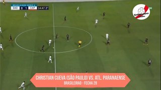 Asistencia de Christian Cueva vs. Atlético Paranaense