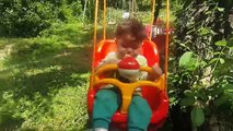 VLOG - Şeymanın Eğlenceli Doğa tatili /dağ evi oyun parkı / şelale havuzu / Kids holiday fun