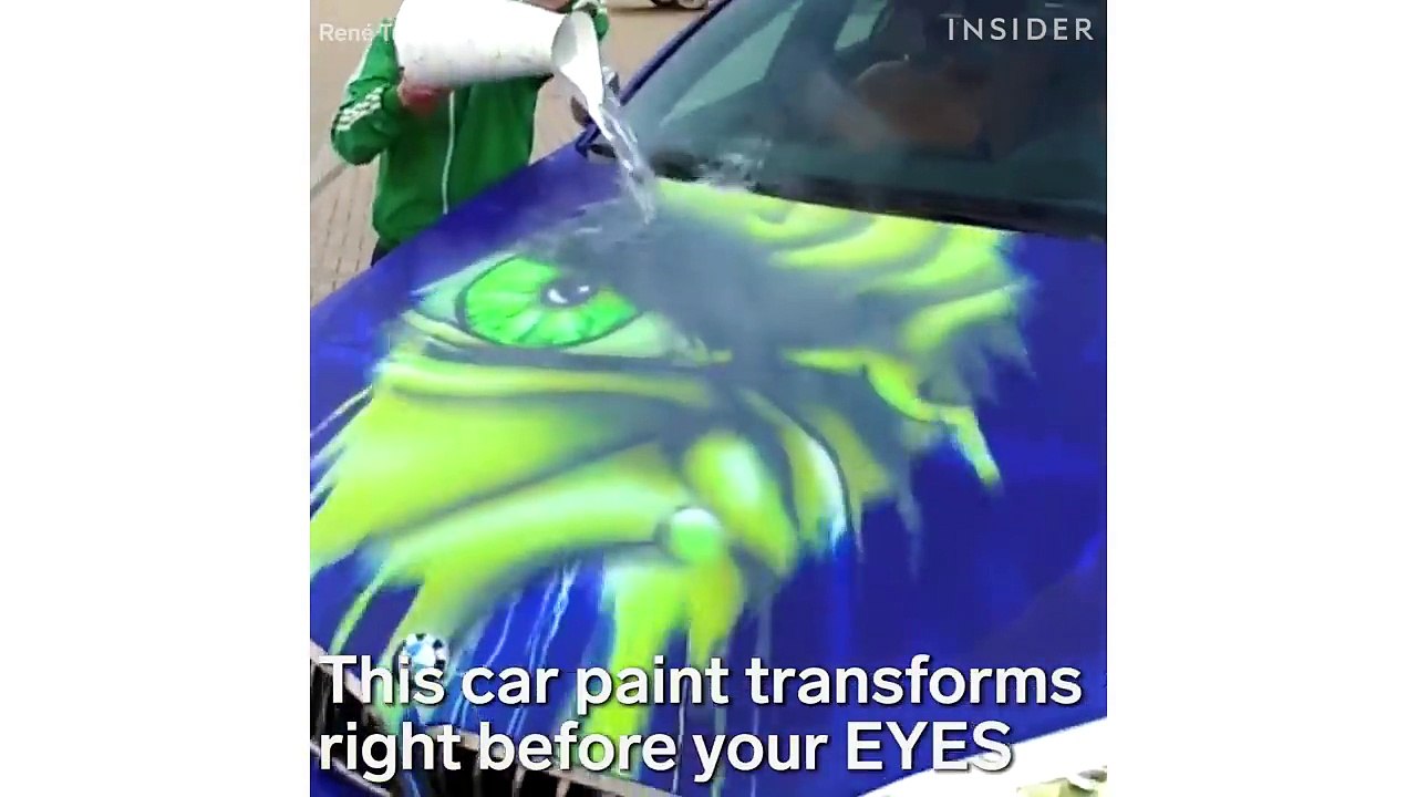 Color-Changing Car Paint