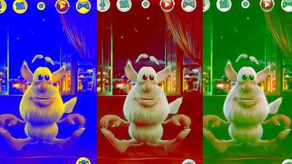 Talking Booba Colours for Kids Children Baby Play Videos 2016! Разноцветный говорящий БУБА Мультик