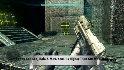 Ghost Recon High Sensitivity Setting Problems