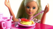 Barbie Doll Barbie Bathtime Barbie Doll House Kitchen and Bathroom Toy Videos