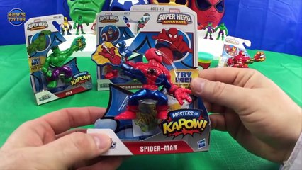 Captain America Hulk Spiderman Iron Man Avengers Super Hero Civil War Battle - Toy Story Video