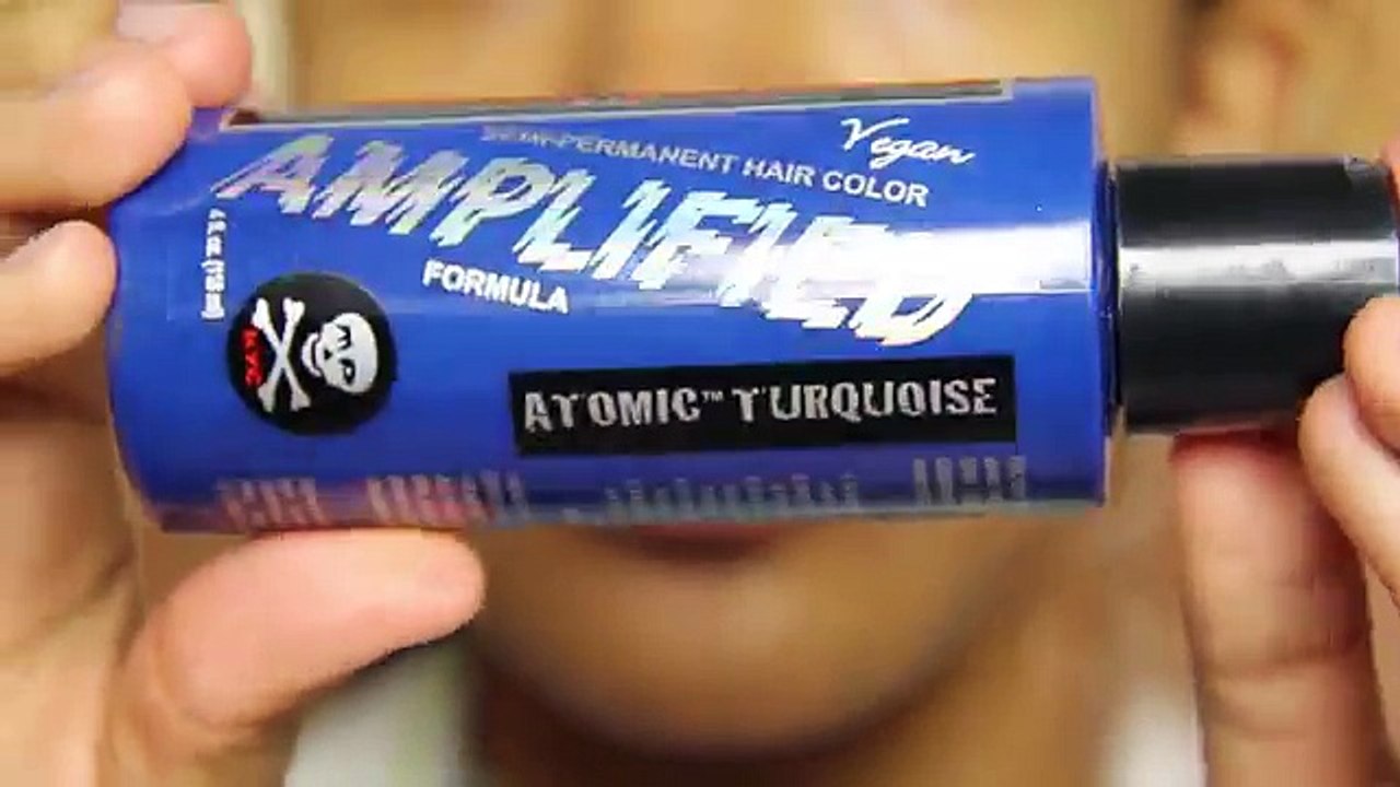 Natural Colored Hair - 20,000 leagues under the sea [COLORING MY NATURAL HAIR BLUE!]