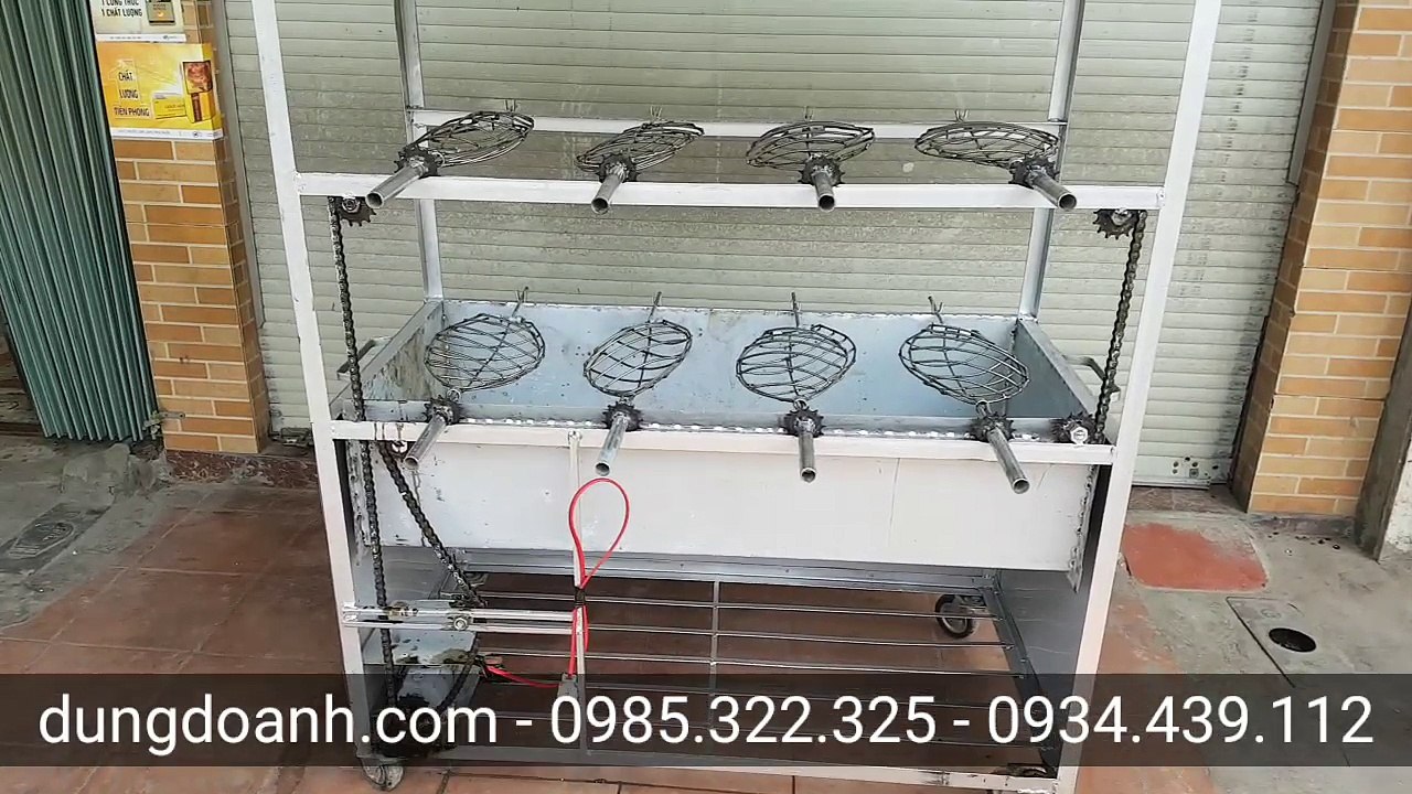 Máy nướng cá gà vịt chả lợn đa năng