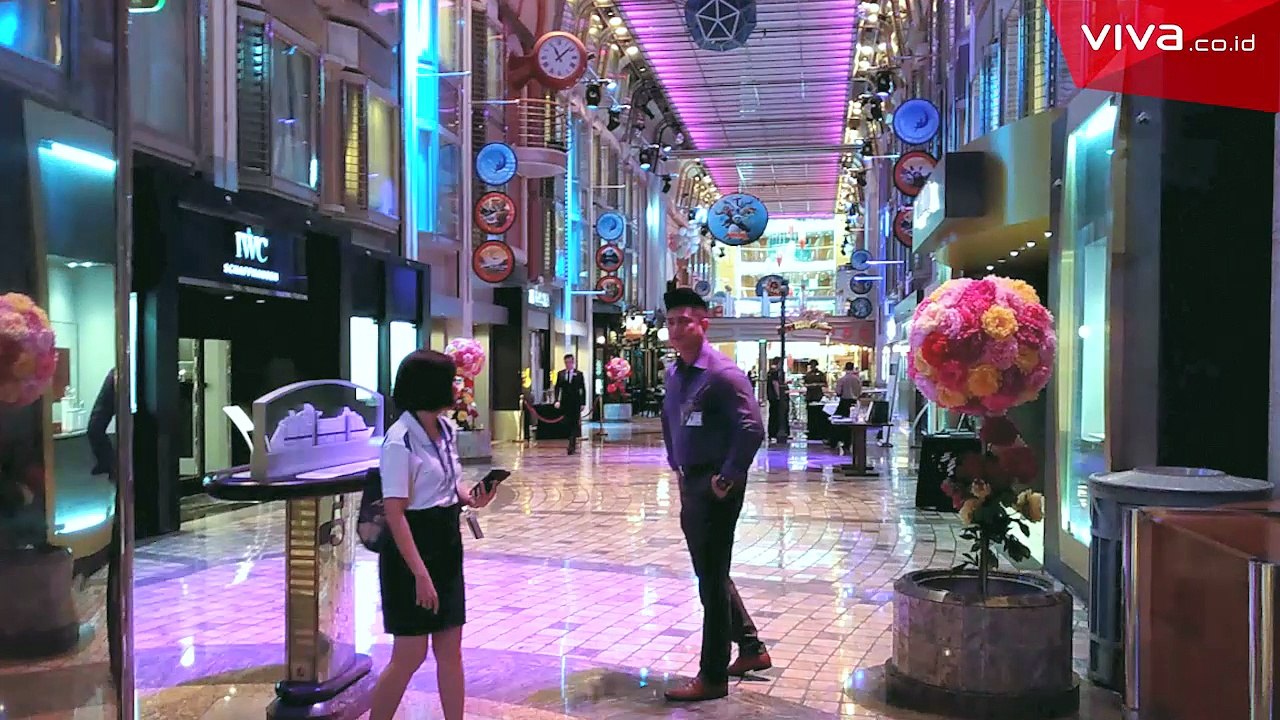 Intip Megahnya Kapal Pesiar Mariner of the Seas