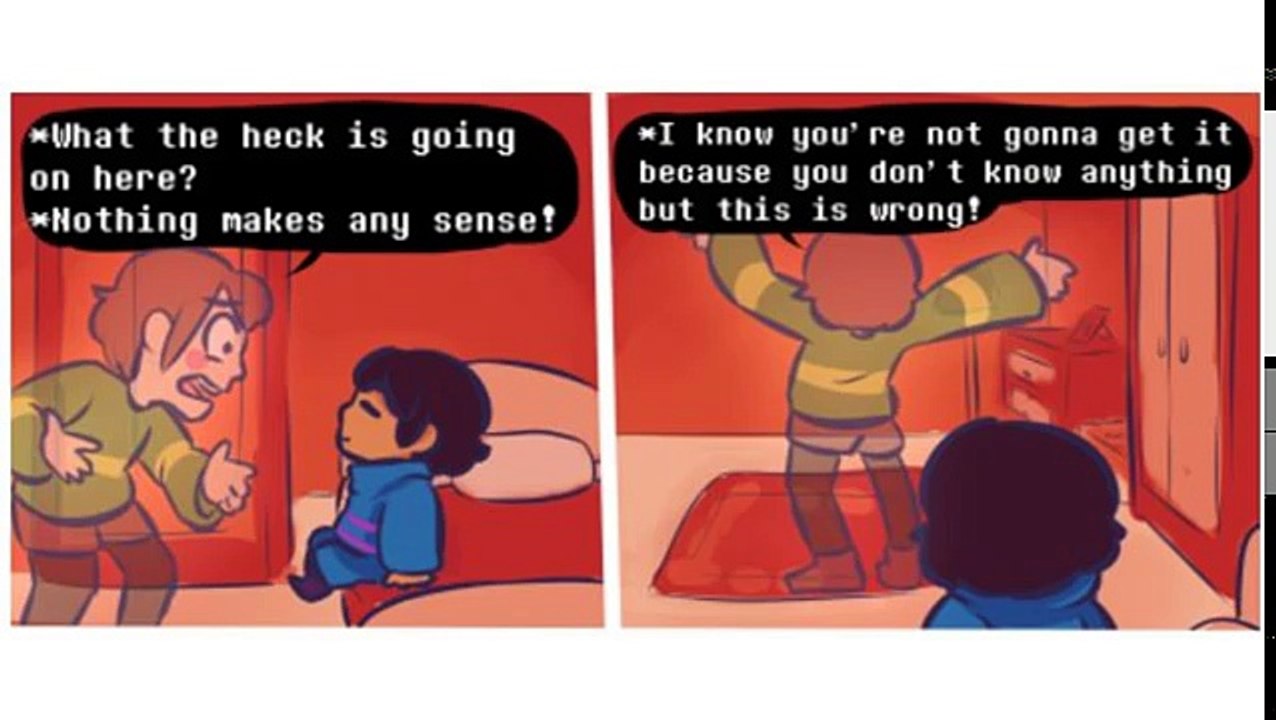 Undertale Comic: Determination 4