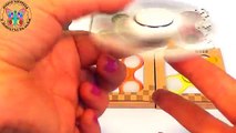 Juegos con Spinners. El nuevo juego infantil juguete de moda Fidget Spinner tutorial niños español