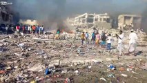 Massive Truck Bomb Kills Dozens in Mogadishu. **VOL WARNING**