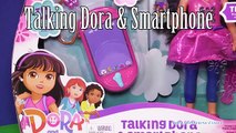 DORA THE EXPLORER Nickelodeon Talking Dora and Smartphone Toys Video Unboxing