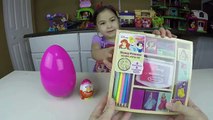 CUTE DISNEY PRINCESS STAMPS   Surprise Eggs & Kinder Joy Egg For Girls Finding Dory Surprise Toys