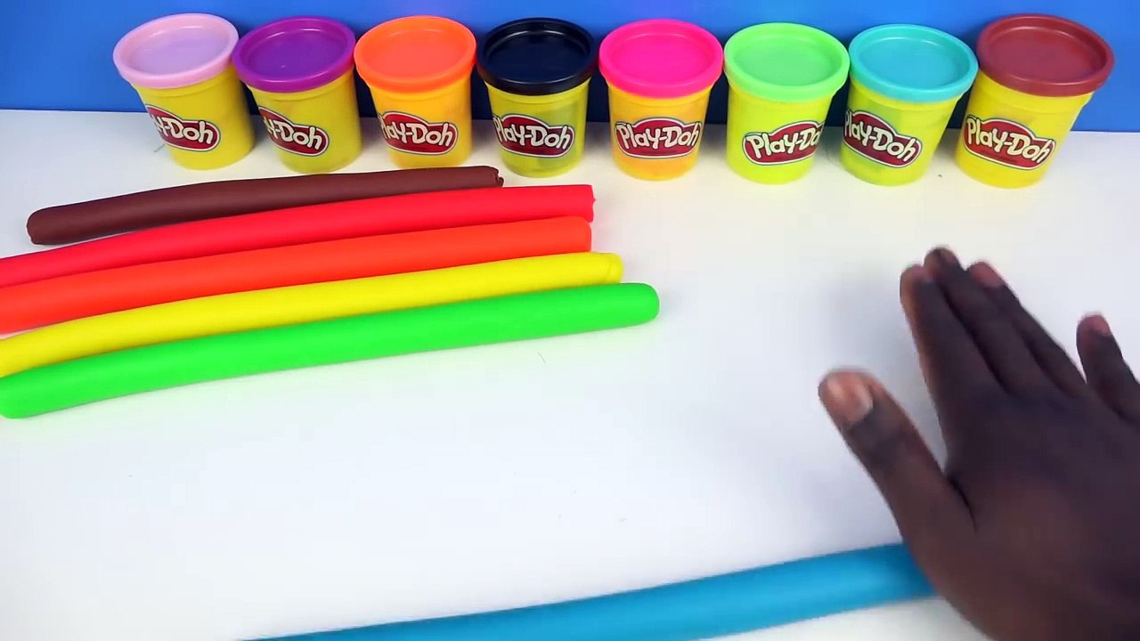 DIY How To Make Play Doh Giant PacMan Popsicles Modelling Clay Learn Colors